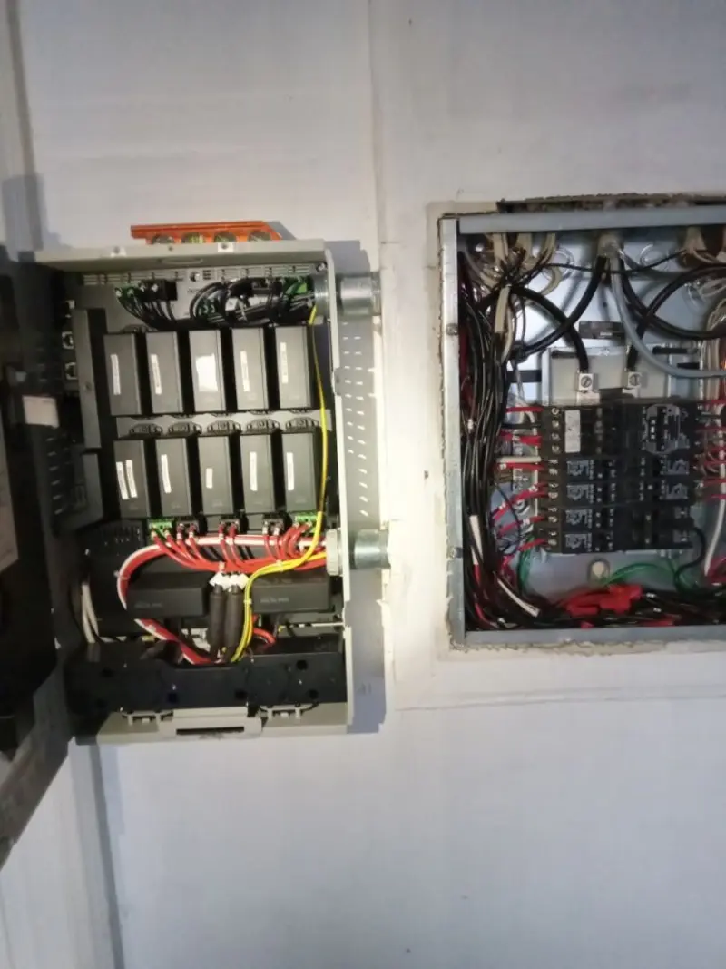 Electrical panel upgrade completed for Electrical Inspection in Marshall